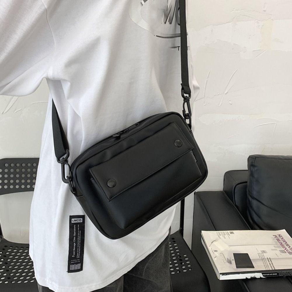 Large Capacity PU Crossbody Bag Korean Style Sports Shoulder Bag Square Message Bag Travel білий
Large Capacity PU Crossbody Bag Korean Style Sports Shoulder Bag Square Message Bag Travel білий