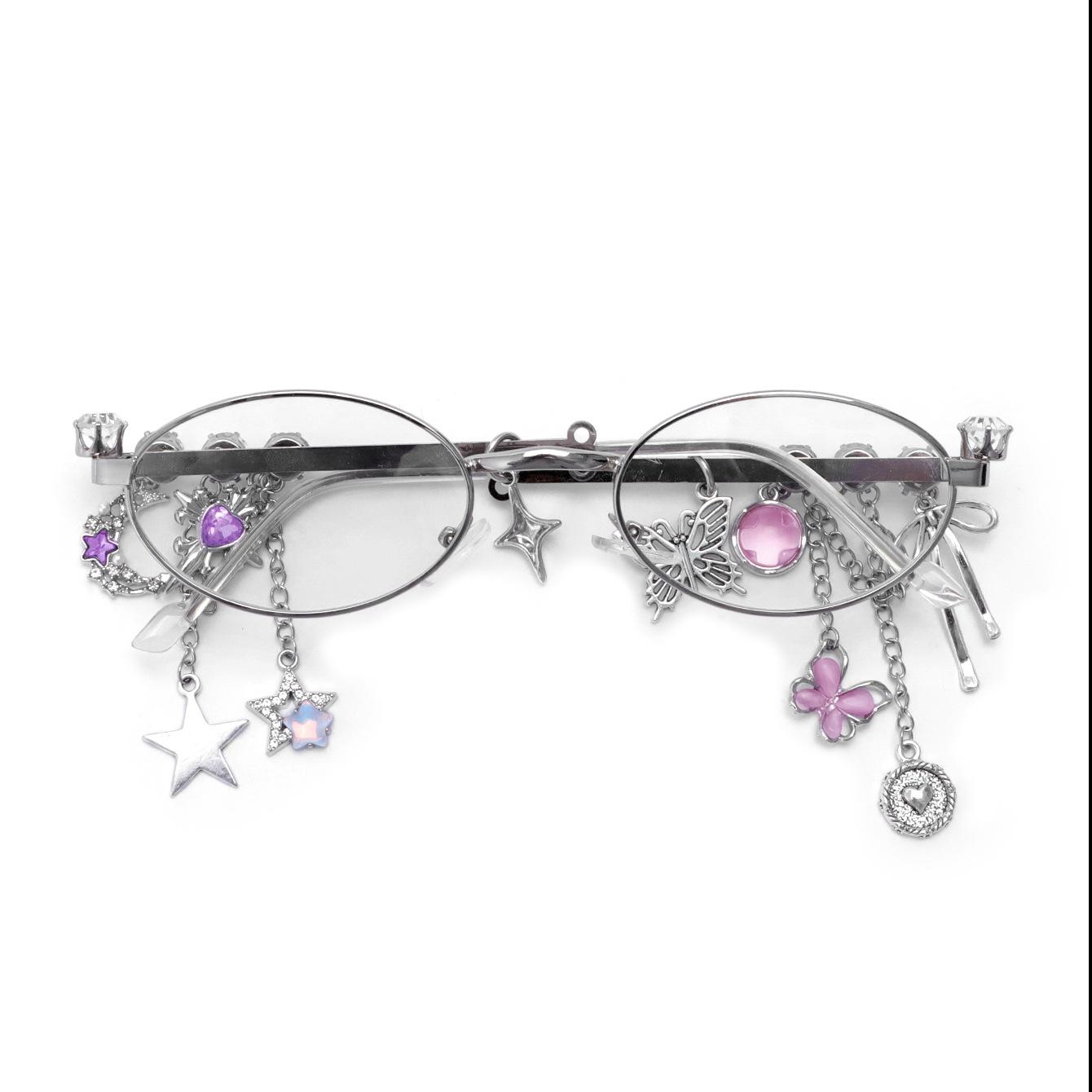 New Personalized Sweet Cool Spicy Girl Sakura Same Style Star Diamond Small Frame Elliptical Glasses Japanese Anti Blue Light белый
New Personalized Sweet Cool Spicy Girl Sakura Same Style Star Diamond Small Frame Elliptical Glasses Japanese Anti Blue Light белый