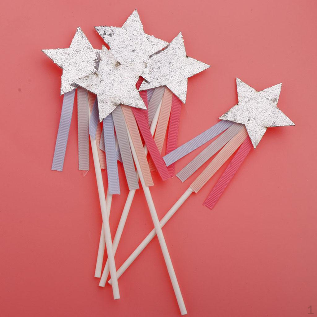 5 Pcs Toppers Star Cup Cake Inserted Card серебряный
5 Pcs Toppers Star Cup Cake Inserted Card серебряный
