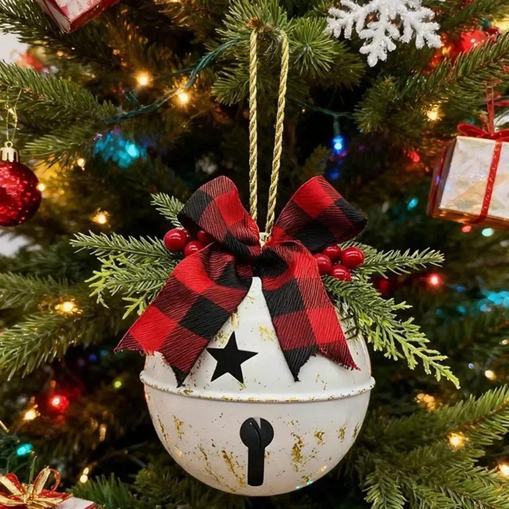 Christmas Metal Jingle Bells Ornament with For Festive Holly Berry and Checkered Bow for Seasonal Event and Home Decor білий
Christmas Metal Jingle Bells Ornament with For Festive Holly Berry and Checkered Bow for Seasonal Event and Home Decor білий