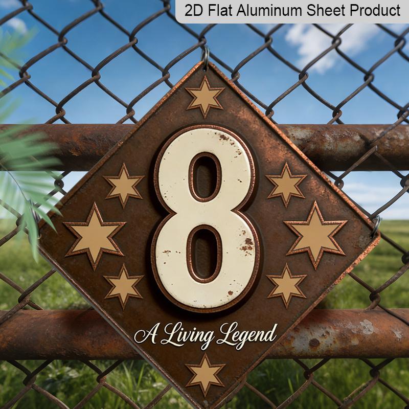 2D Flat, 1pc, Number Eight Theme, Commemorative Decor Gift for Father, Vintage Metal Aluminum Sign, Suitable for Study, Office, Living Room, Hallway 20*20cm
2D Flat, 1pc, Number Eight Theme, Commemorative Decor Gift for Father, Vintage Metal Aluminum Sign, Suitable for Study, Office, Living Room, Hallway 20*20cm