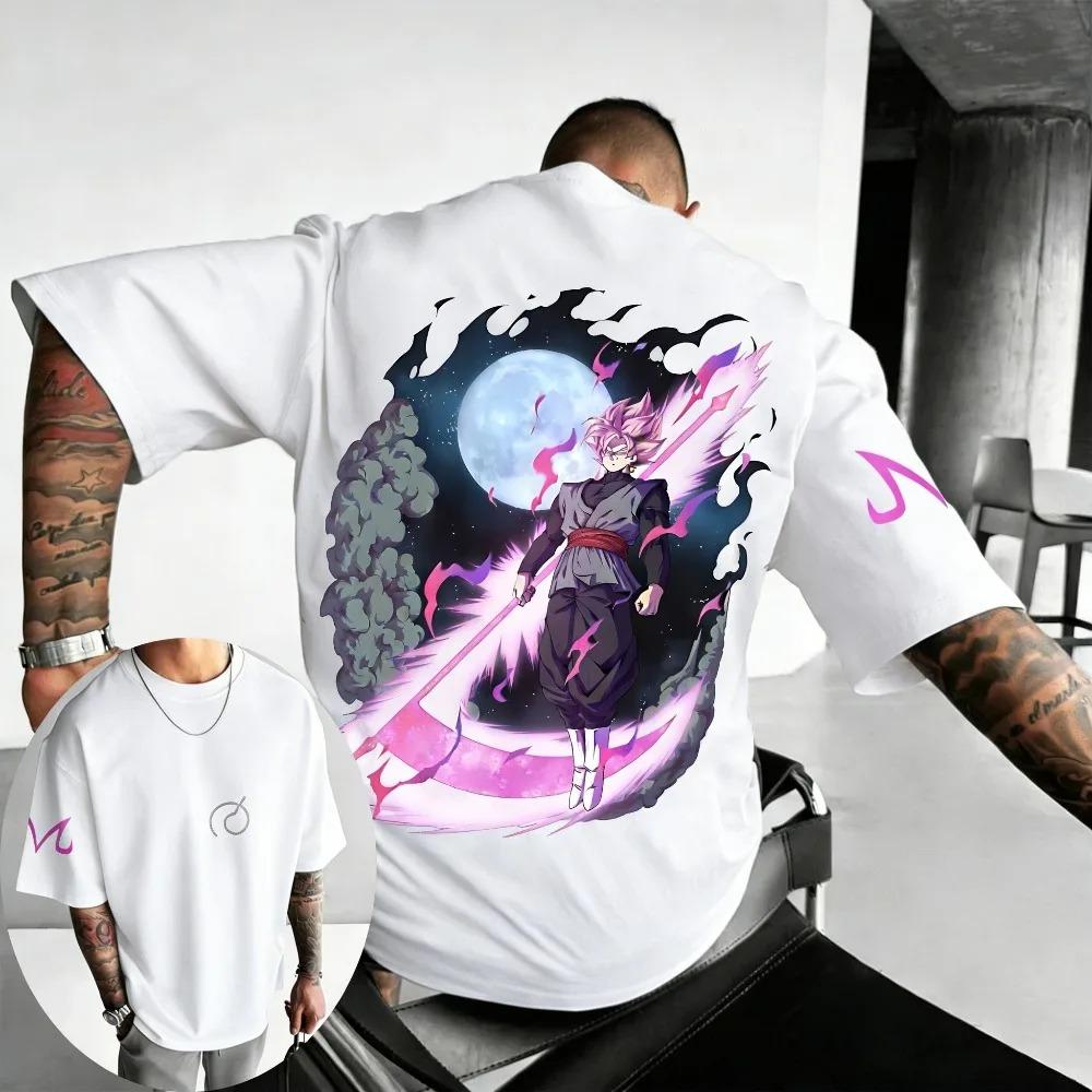 Stylish Trendy Oversized White Dragon Ball Super Goku Black Rose Anime Print Cotton Casual T-Shirt 4XL
Stylish Trendy Oversized White Dragon Ball Super Goku Black Rose Anime Print Cotton Casual T-Shirt 4XL