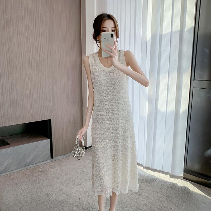 Белое платье на подтяжках женское летнее новое темпераментное тонкое кружевное платье XL абрикосовый
Белое платье на подтяжках женское летнее новое темпераментное тонкое кружевное платье XL абрикосовый