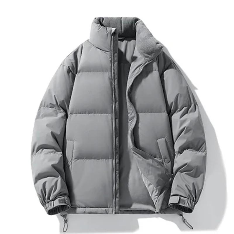 White Duck Down Jacket Men s Winter Multi-color Loose Stand-up Collar Jacket Simple Versatile Top S
White Duck Down Jacket Men s Winter Multi-color Loose Stand-up Collar Jacket Simple Versatile Top S