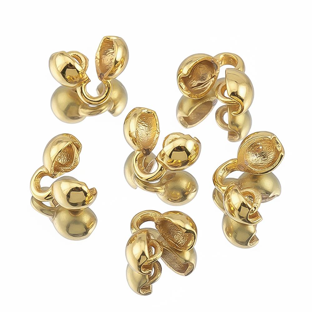 10/20Pcs 18K Gold Plated Brass Pearl Bracelet Ends Bead End Tips Connector For DIY Necklaces Earrings Jewelry Making Accessories 10pcs
10/20Pcs 18K Gold Plated Brass Pearl Bracelet Ends Bead End Tips Connector For DIY Necklaces Earrings Jewelry Making Accessories 10pcs