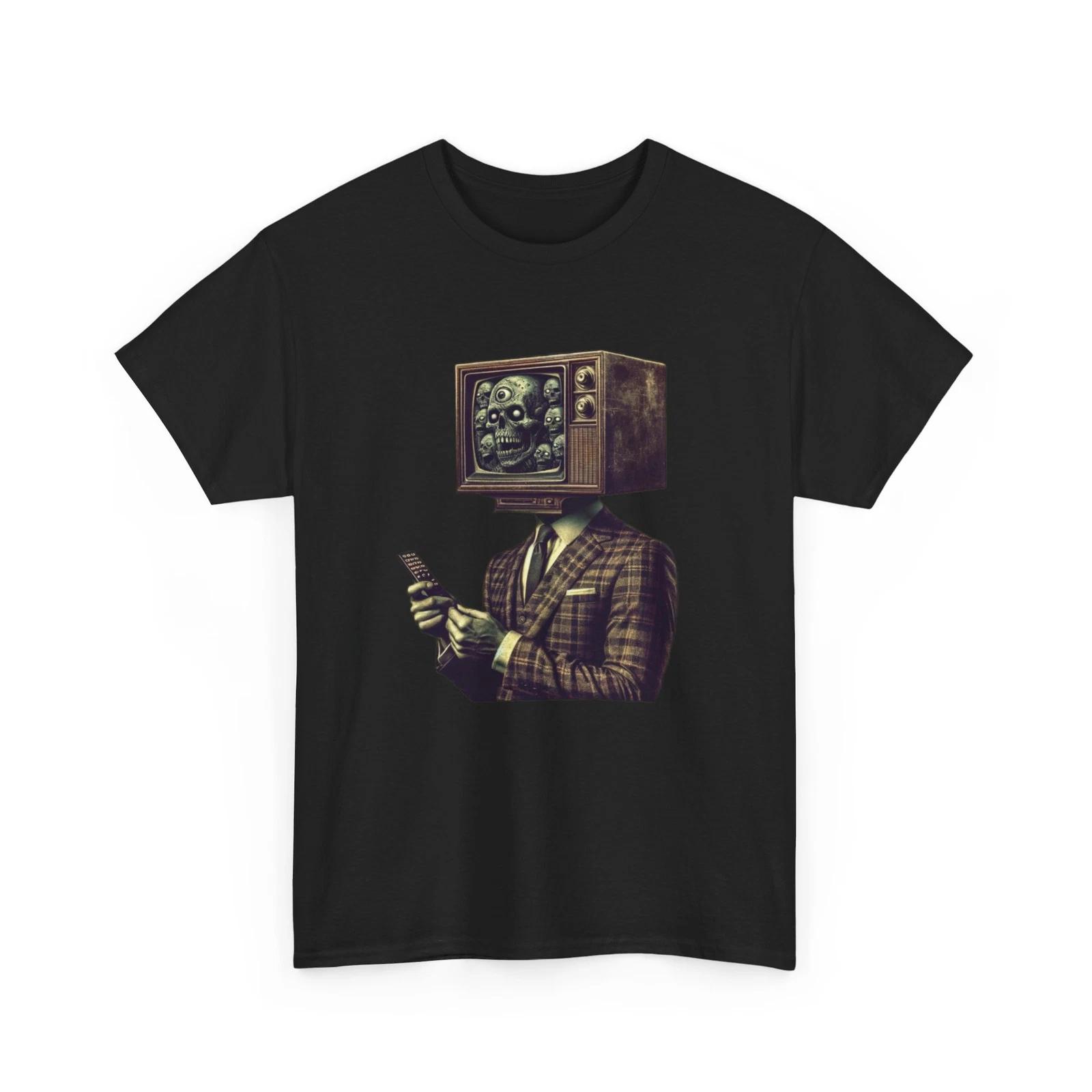 Weird Adult T Shirt Retro Style Abstract Horror TV Head Monster Apocalyptic Tee M
Weird Adult T Shirt Retro Style Abstract Horror TV Head Monster Apocalyptic Tee M
