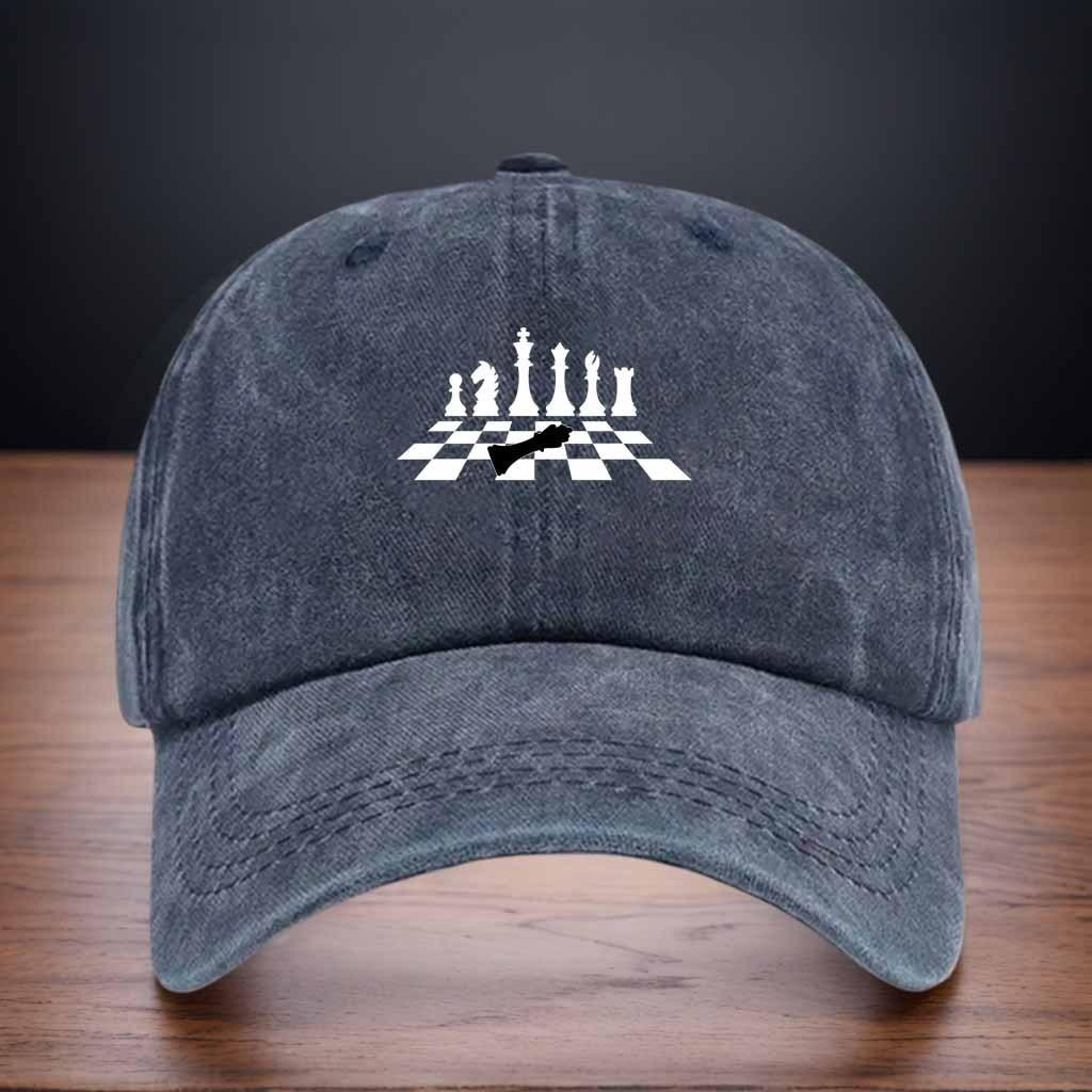 Printed Chess Pattern Baseball Cap Leisure and Entertainment Peaked Cap Outdoor Sports Driver Hat темно-синього кольору
Printed Chess Pattern Baseball Cap Leisure and Entertainment Peaked Cap Outdoor Sports Driver Hat темно-синього кольору