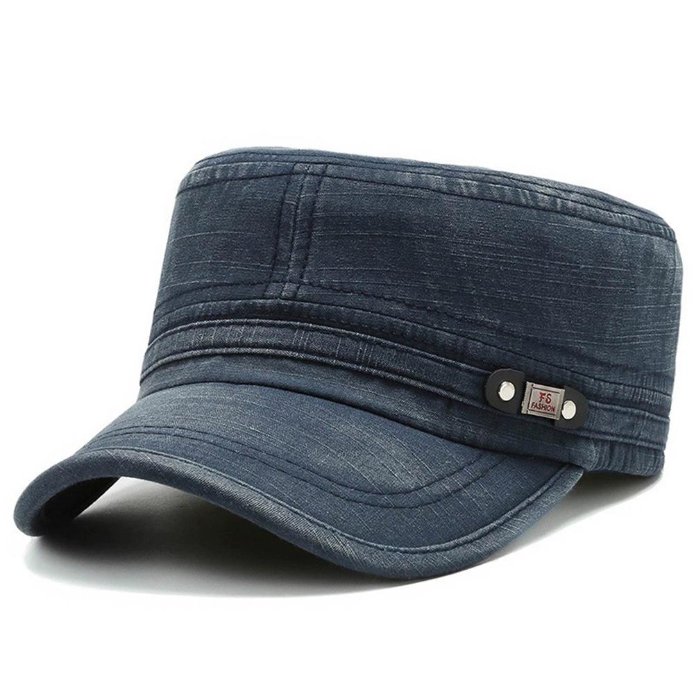 Casual Baseball Caps for Adults Unisex Flat Brim Golf Hat Sports Hip Hop Sun Hats Water Wash Snapback Adjustable темно-синього кольору
Casual Baseball Caps for Adults Unisex Flat Brim Golf Hat Sports Hip Hop Sun Hats Water Wash Snapback Adjustable темно-синього кольору