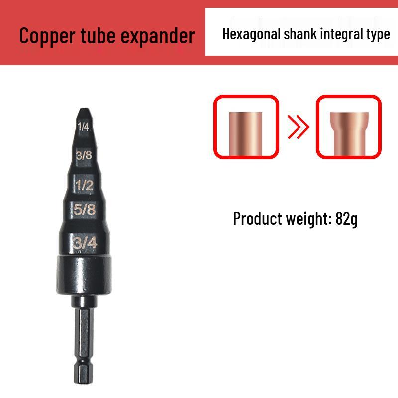 Multifunctional Imperial Tube Expander: Drill Hole Enlarger & Copper Tube Tool Set for Refrigerators & Air Conditioners
Multifunctional Imperial Tube Expander: Drill Hole Enlarger & Copper Tube Tool Set for Refrigerators & Air Conditioners