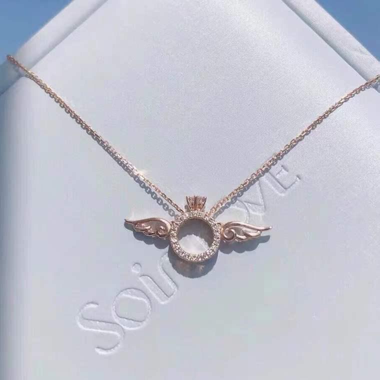 Ожерелье-подвеска из стерлингового серебра 925 пробы с геометрическим кулоном в виде крыльев ангела для женщин 925 Silver
Ожерелье-подвеска из стерлингового серебра 925 пробы с геометрическим кулоном в виде крыльев ангела для женщин 925 Silver