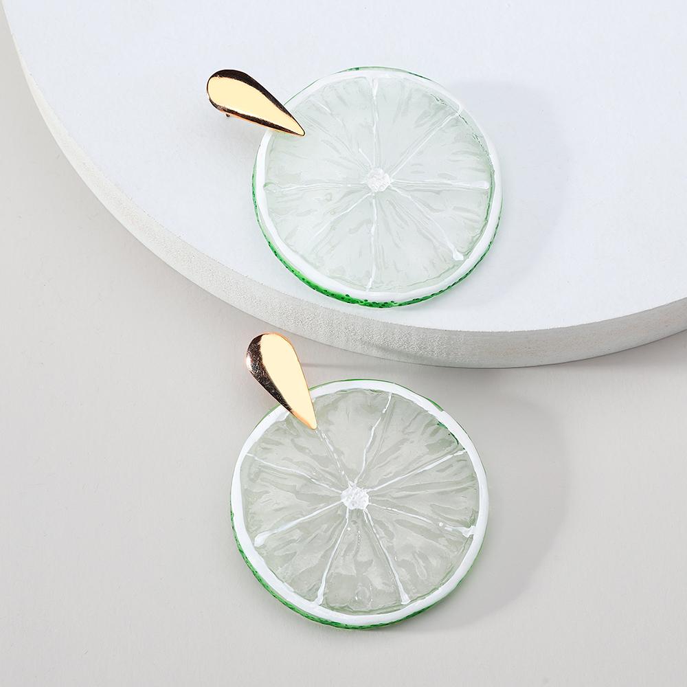 Fashion Acrylic Fruit Lemon Pitaya Strawberry Big Dangle Earrings For Women Trend Luxury Charm Elegant Particular Summer Jewelry
Fashion Acrylic Fruit Lemon Pitaya Strawberry Big Dangle Earrings For Women Trend Luxury Charm Elegant Particular Summer Jewelry