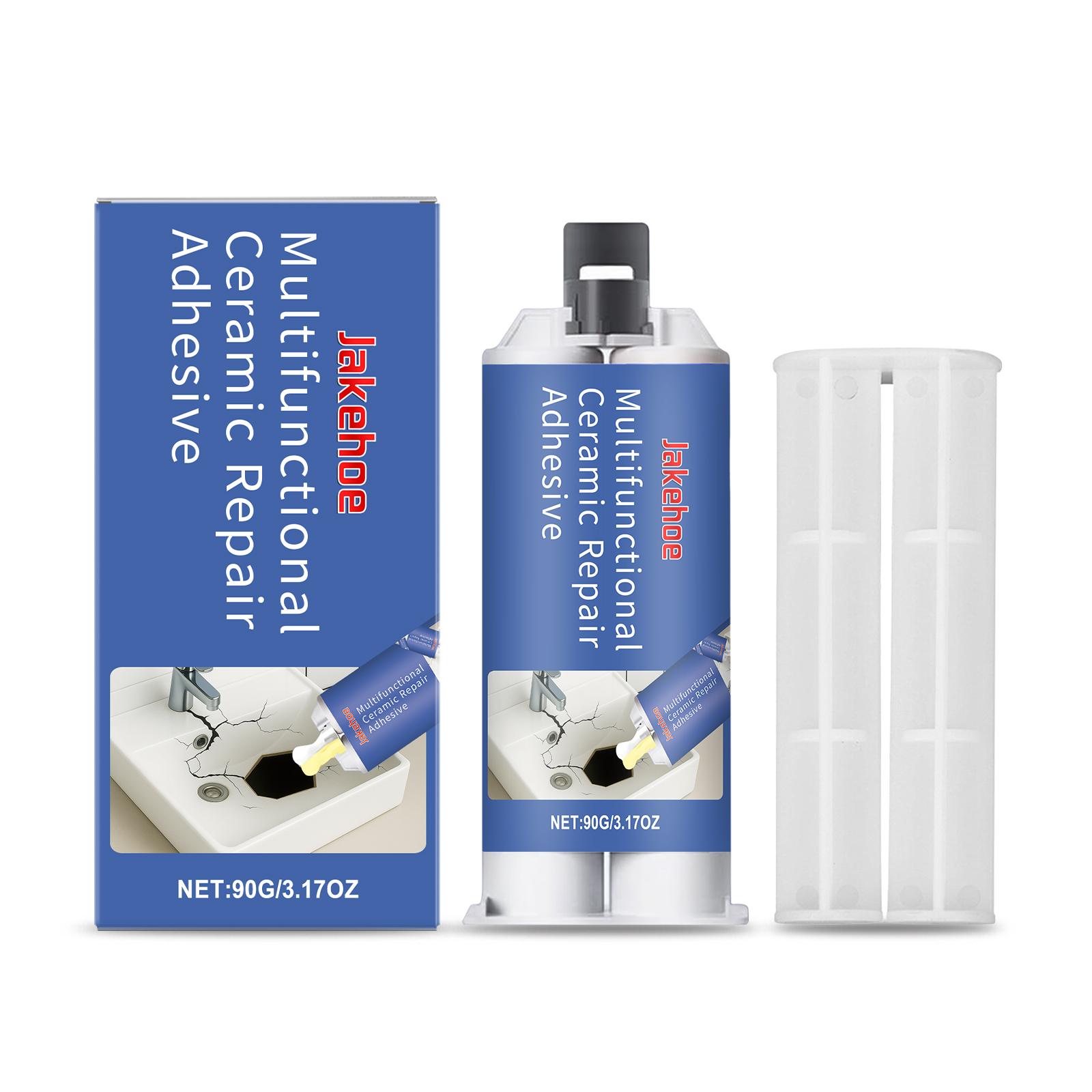 90g Ceramic Repair Adhesive For Floor Tiles Toilet Bowls Washbasins And Tiles Leakage Cracks And Damage Repair Compound
90g Ceramic Repair Adhesive For Floor Tiles Toilet Bowls Washbasins And Tiles Leakage Cracks And Damage Repair Compound