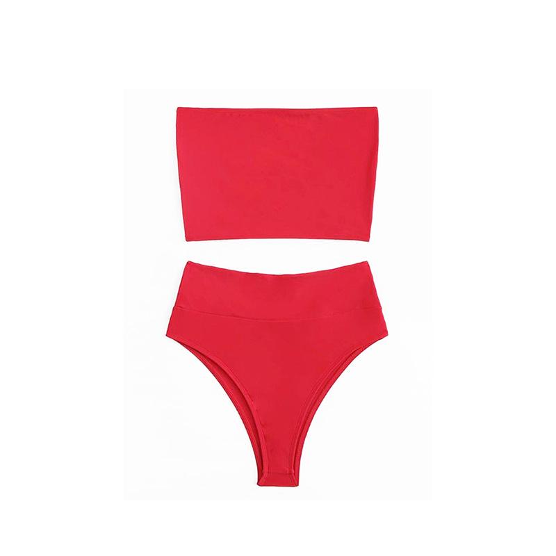 Сексуальное бикини без бретелей однотонное - Хит продаж раздельный купальник женский M красный
Сексуальное бикини без бретелей однотонное - Хит продаж раздельный купальник женский M красный