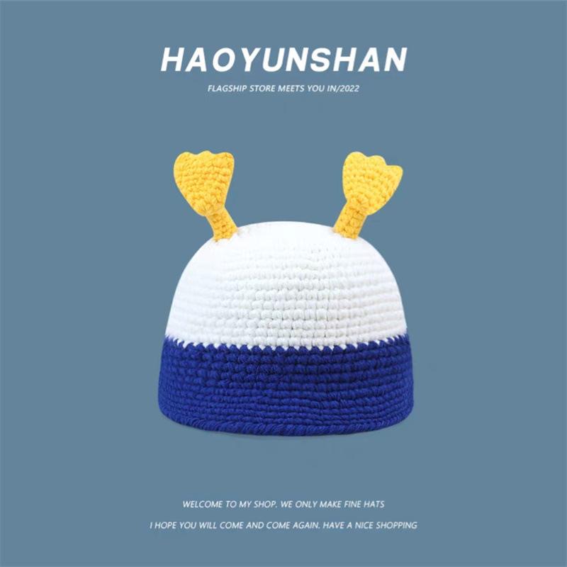 Funny super cute cartoon wool hat men and women autumn and winter handmade knitted basin hat parent-child bucket hat cute pullover hat M(56-58cm)
Funny super cute cartoon wool hat men and women autumn and winter handmade knitted basin hat parent-child bucket hat cute pullover hat M(56-58cm)