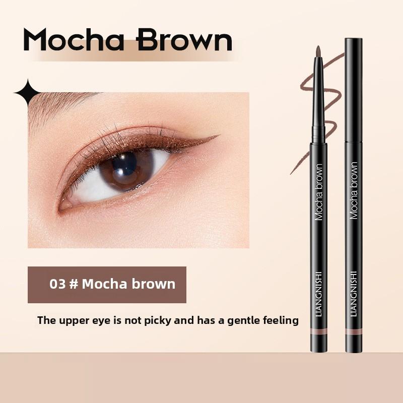 Гелевая ручка-подводка для глаз очень тонкая, водостойкая, устойчивая к поту, гладкая, натурального цвета, долговечная и не размазывается.