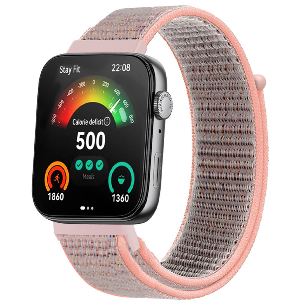 For Huawei Watch Fit 3 Band Breathable Braided Nylon Sport Adjustable Watch Strap Pink
For Huawei Watch Fit 3 Band Breathable Braided Nylon Sport Adjustable Watch Strap Pink