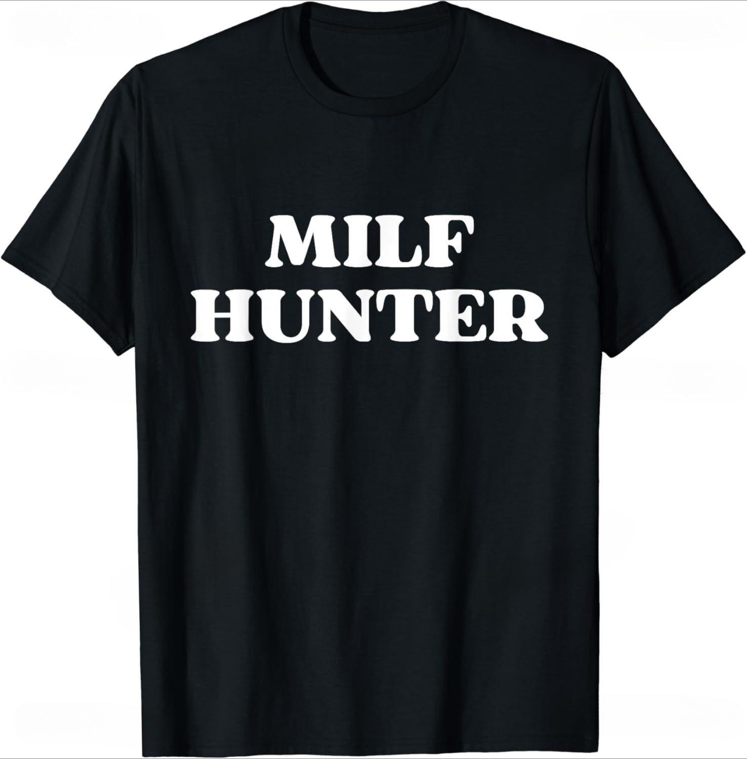 MILF Hunter | Funny Adult Humor Joke for Men Who Love Milfs T-Shirt Men Clothing Tops Graphic T Shirts Camisetas Streetwear 4XL
MILF Hunter | Funny Adult Humor Joke for Men Who Love Milfs T-Shirt Men Clothing Tops Graphic T Shirts Camisetas Streetwear 4XL