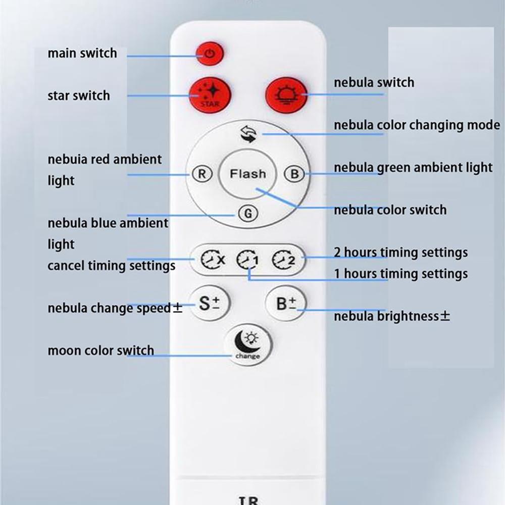 JN2312 Lovely Astronaut Smart Timing Starry Sky Projection Lamp Bluetooth-compatible Speaker Moon Night Light A
JN2312 Lovely Astronaut Smart Timing Starry Sky Projection Lamp Bluetooth-compatible Speaker Moon Night Light A