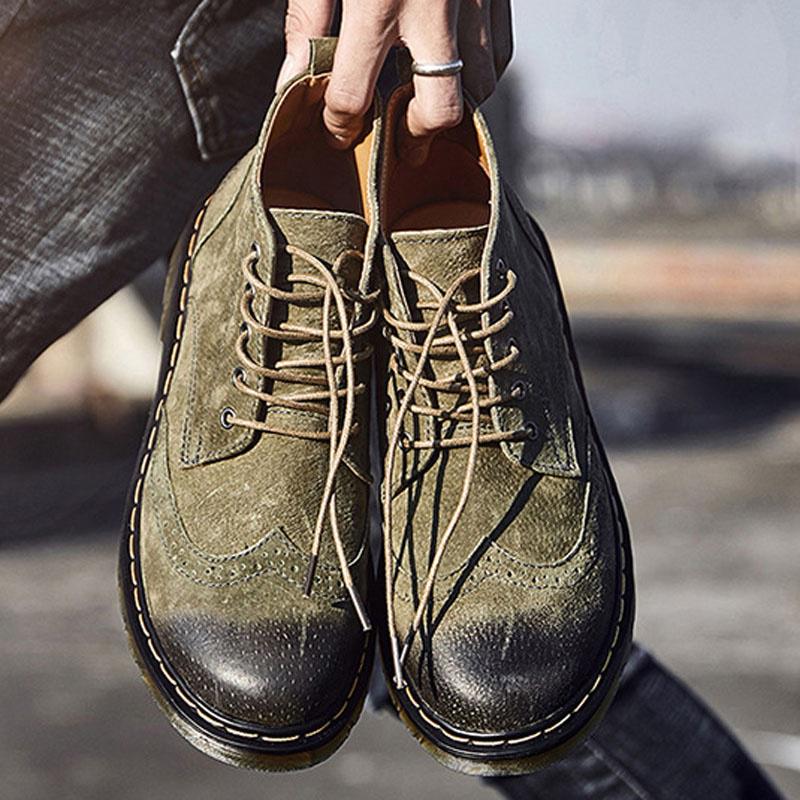 Мужская обувь до щиколотки, весна/осень, мужская обувь из натуральной кожи, повседневные новые короткие ботинки на шнуровке 45
Мужская обувь до щиколотки, весна/осень, мужская обувь из натуральной кожи, повседневные новые короткие ботинки на шнуровке 45