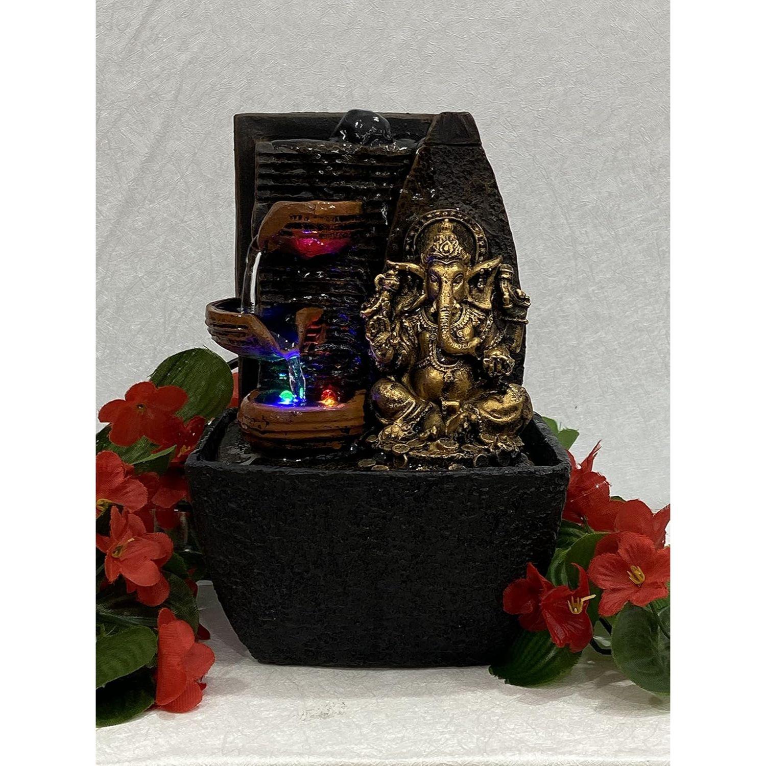 Столешница из полирезины, комнатный/уличный водопадный фонтан со светодиодной подсветкой, домашний декор, украшение, подарочные товары чёрный
Столешница из полирезины, комнатный/уличный водопадный фонтан со светодиодной подсветкой, домашний декор, украшение, подарочные товары чёрный