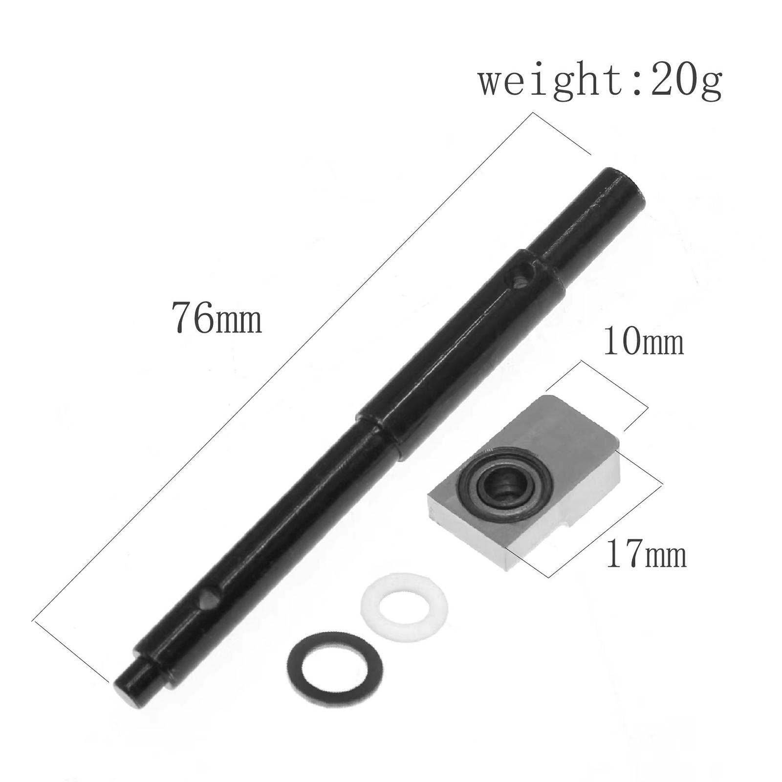 Steel Transmission (Cush Drive) Input Shaft Main Gear Shaft 7075-T6 For Traxxas 1/5 X-Maxx XMAXX RC Car Upgrade Parts United States
Steel Transmission (Cush Drive) Input Shaft Main Gear Shaft 7075-T6 For Traxxas 1/5 X-Maxx XMAXX RC Car Upgrade Parts United States