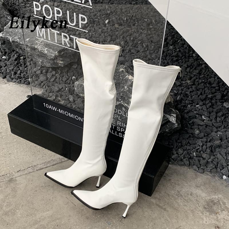 Fashion Eilyken White Over The Knee Boots Women s Fashion Pointed Toe Zip Stiletto Thin Heels Long Thigh High Shoes Zapatos Mujer 35 белый
Fashion Eilyken White Over The Knee Boots Women s Fashion Pointed Toe Zip Stiletto Thin Heels Long Thigh High Shoes Zapatos Mujer 35 белый