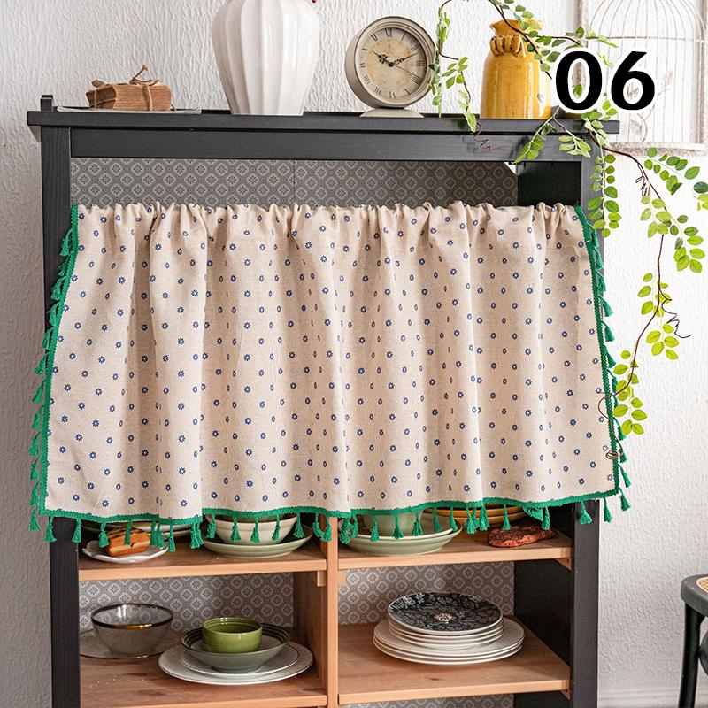 Pastoral Style Geometric Print Window Curtain Valance Kitchen Cafe Cabinet Dust-proof Half Curtain Porch Living Room Decor Drape 150x45cm&Hook
Pastoral Style Geometric Print Window Curtain Valance Kitchen Cafe Cabinet Dust-proof Half Curtain Porch Living Room Decor Drape 150x45cm&Hook