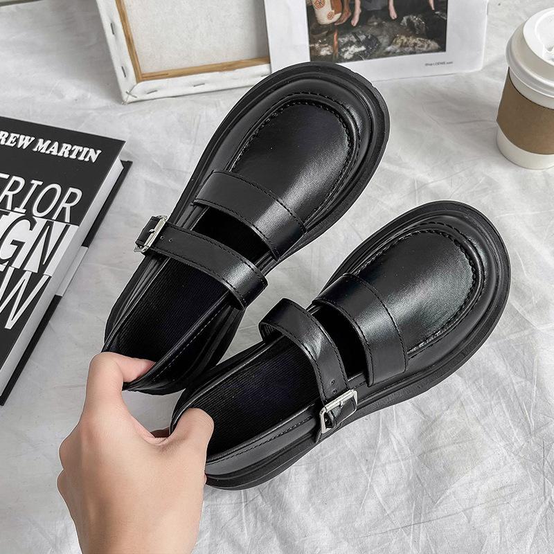 British small leather shoes women s winter thin with skirt platform black retro Mary Jane shoes jk shoes 40 коричневий
British small leather shoes women s winter thin with skirt platform black retro Mary Jane shoes jk shoes 40 коричневий