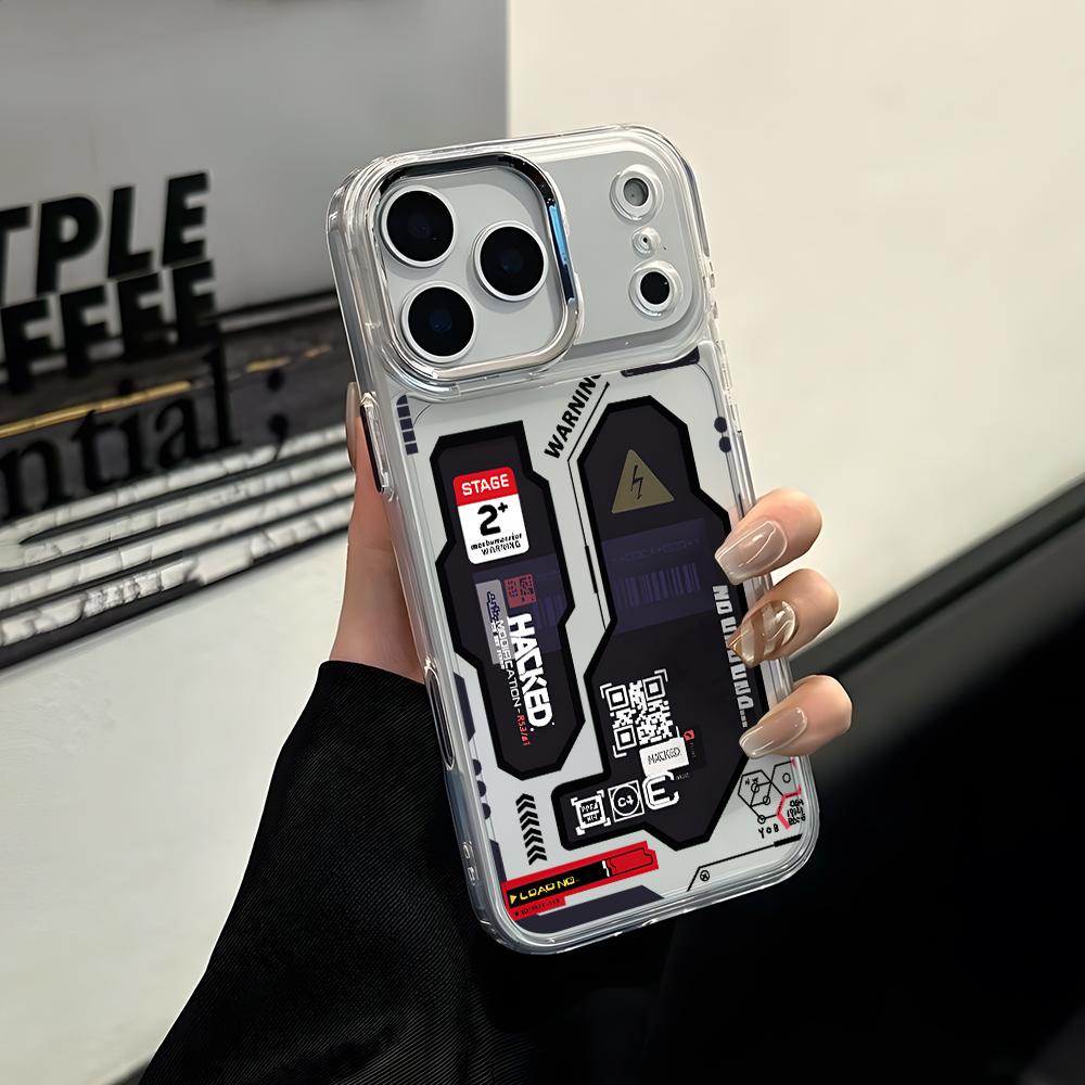 Fashion Mecha Style Phone Case for Apple iPhone 17 Air 16 16e 15 14 13 12 11 Pro Max X Xs XR 8 Plus Luxury Clear Cover iPhone 11 Pro Max
Fashion Mecha Style Phone Case for Apple iPhone 17 Air 16 16e 15 14 13 12 11 Pro Max X Xs XR 8 Plus Luxury Clear Cover iPhone 11 Pro Max