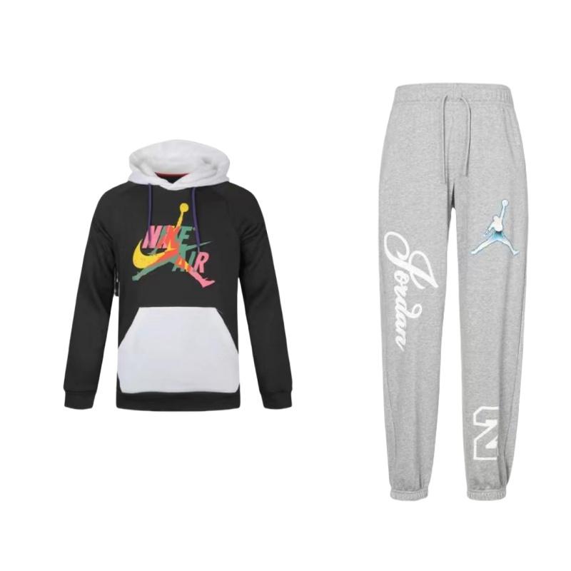 Jordan Printed Color Block Fleece Hoodie And Drawstring Pants Sweatshirt Set Men sweatshirt set DZ3385-063+CU1556-010 M
Jordan Printed Color Block Fleece Hoodie And Drawstring Pants Sweatshirt Set Men sweatshirt set DZ3385-063+CU1556-010 M
