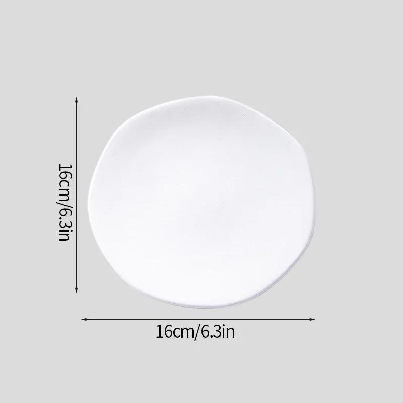 Креативный поднос для хранения нестандартных колец, демонстрационная тарелка для украшений, белая художественная гипсовая тарелка, домашний декор, реквизит для фотографий, чаши
Креативный поднос для хранения нестандартных колец, демонстрационная тарелка для украшений, белая художественная гипсовая тарелка, домашний декор, реквизит для фотографий, чаши