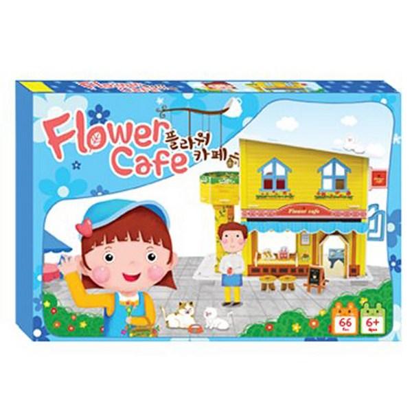 World Flower Cafe Трехмерная головоломка Корея 3d головоломка 
World Flower Cafe Трехмерная головоломка Корея 3d головоломка