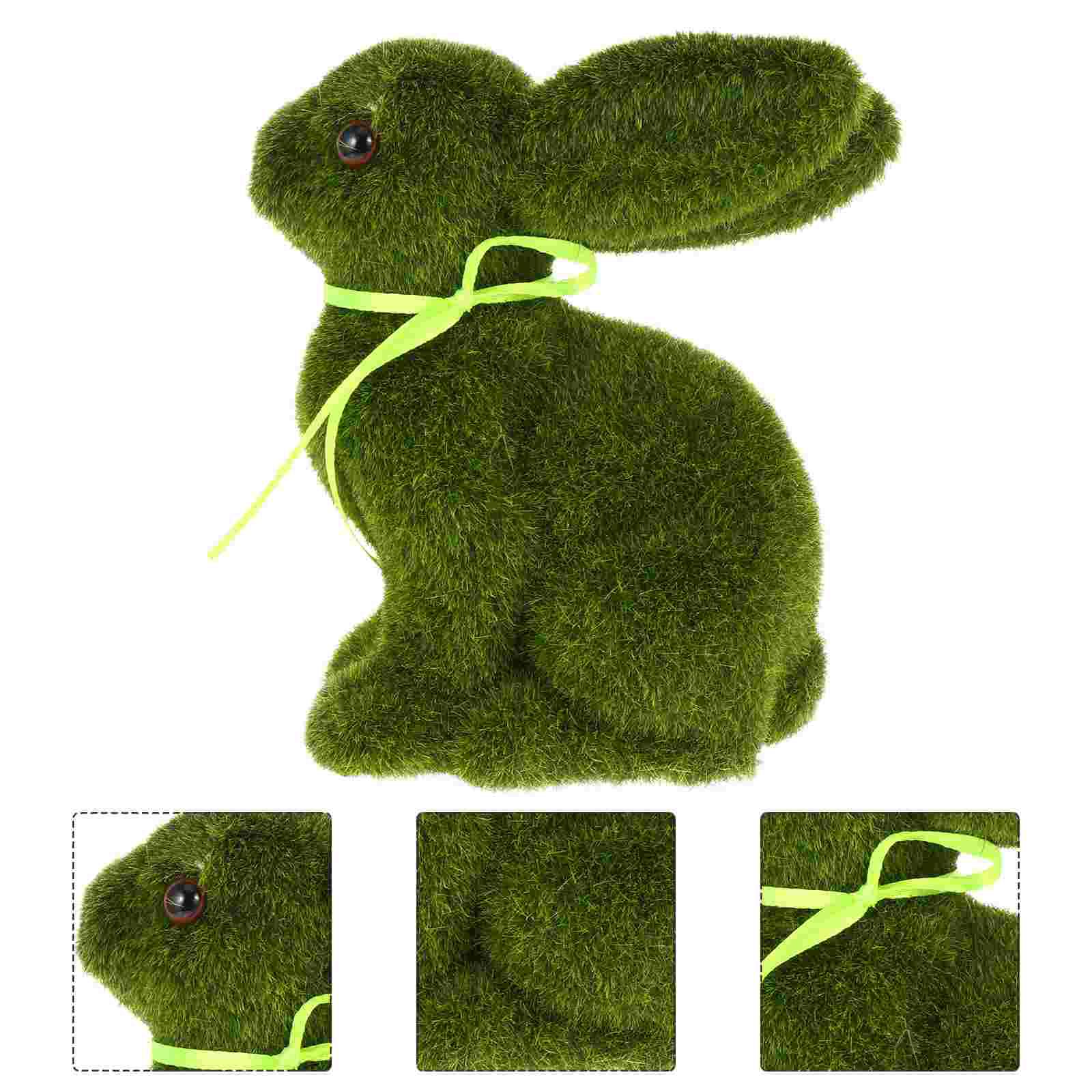 Easter Bunny Moss Rabbit Decor Bunnies Eggs Flocked Table Decorations Decorative Statue Outdoor Glass Artificial Small Figurines 15.5x13cm
Easter Bunny Moss Rabbit Decor Bunnies Eggs Flocked Table Decorations Decorative Statue Outdoor Glass Artificial Small Figurines 15.5x13cm