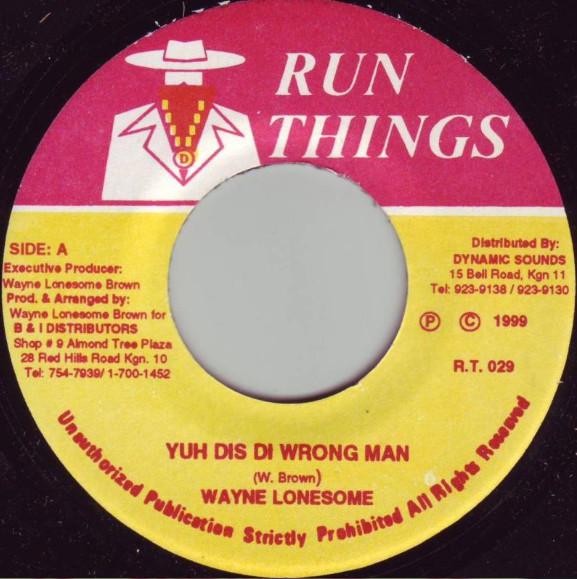 7-дюймовая пластинка WAYNE LONESOME Yuh Dis di Wrong Man RT029 Run Things 1999 Ямайка Регги Ска Даб Б/у
7-дюймовая пластинка WAYNE LONESOME Yuh Dis di Wrong Man RT029 Run Things 1999 Ямайка Регги Ска Даб Б/у