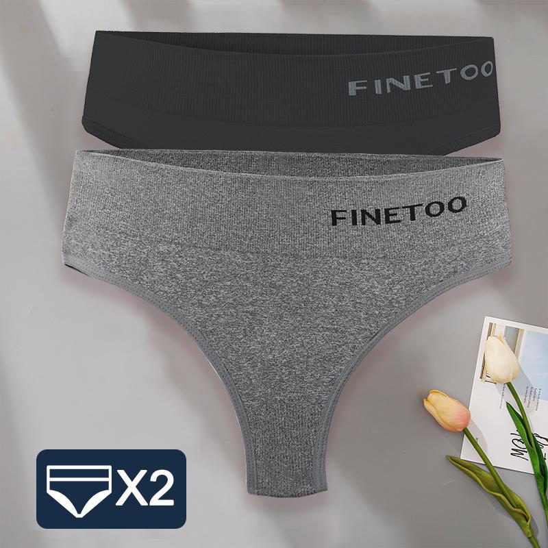 FINETOO 2 шт./компл. M-2XL Bodyshaper трусики-стринги женское тонкое нижнее белье женское нижнее белье сексуальные женские стринги трусы с высокой талией XL-2XL&Set
FINETOO 2 шт./компл. M-2XL Bodyshaper трусики-стринги женское тонкое нижнее белье женское нижнее белье сексуальные женские стринги трусы с высокой талией XL-2XL&Set