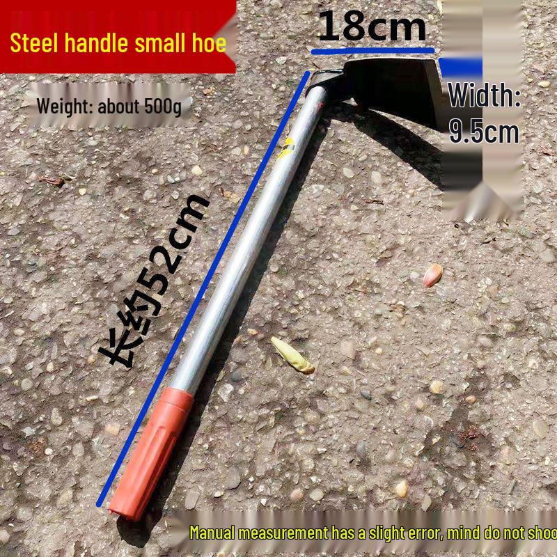 Стальная садовая мотыга с длинной ручкой для прополки, копания и переворачивания почвы
Стальная садовая мотыга с длинной ручкой для прополки, копания и переворачивания почвы