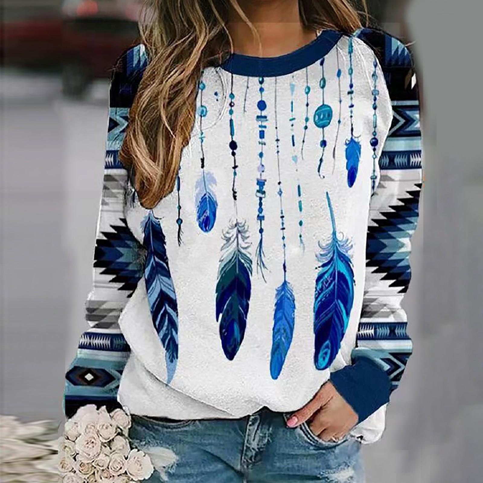 Women s Pullover Loose Sweater Multicolor Striped Round Neck Long-sleeved T-shirt L синій
Women s Pullover Loose Sweater Multicolor Striped Round Neck Long-sleeved T-shirt L синій