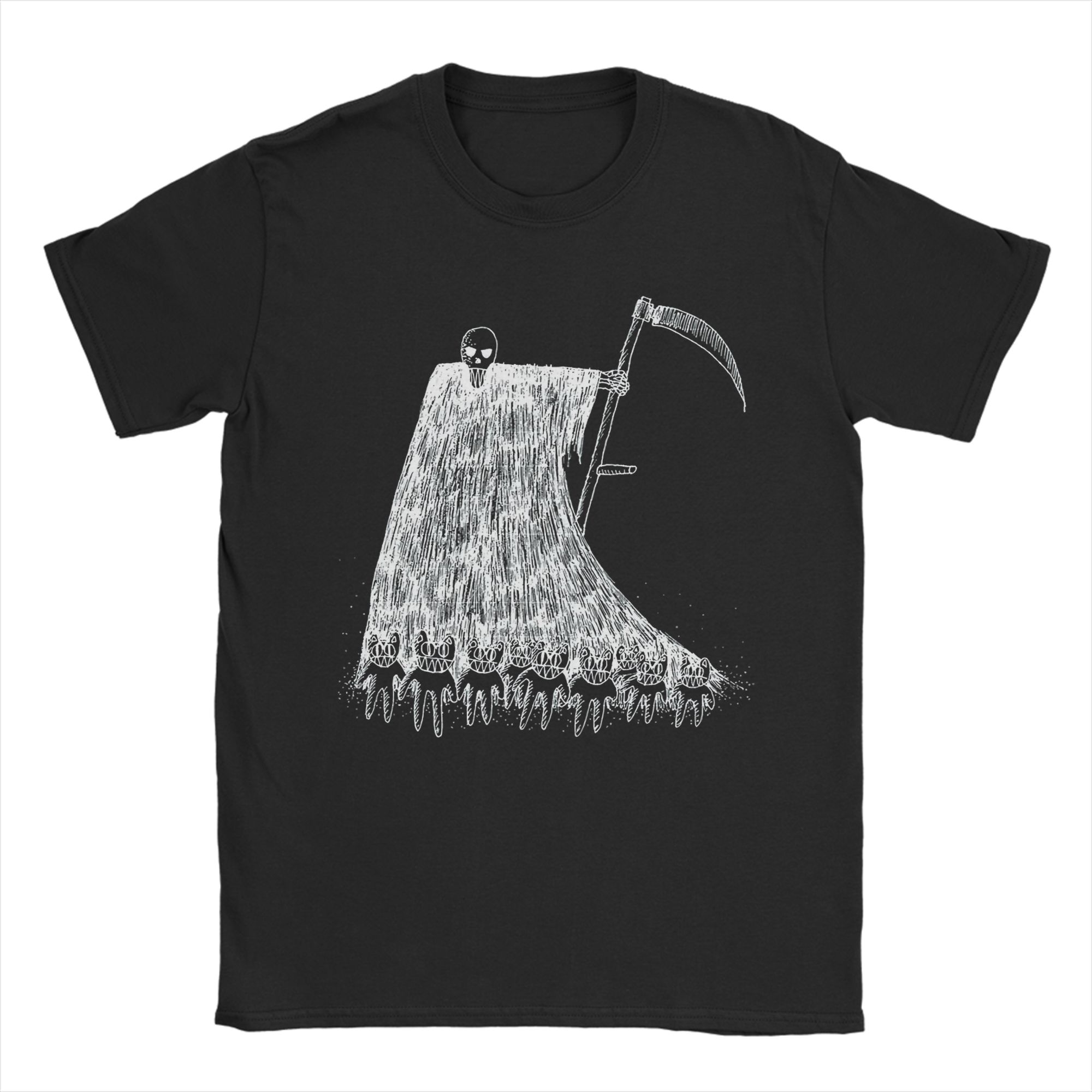 Creative GRIM REAPER Radioheads T-Shirts Men Crew Neck 100% Cotton T Shirt Short Sleeve Tee Shirt Plus Size Clothes 5XL різнокольоровий
Creative GRIM REAPER Radioheads T-Shirts Men Crew Neck 100% Cotton T Shirt Short Sleeve Tee Shirt Plus Size Clothes 5XL різнокольоровий