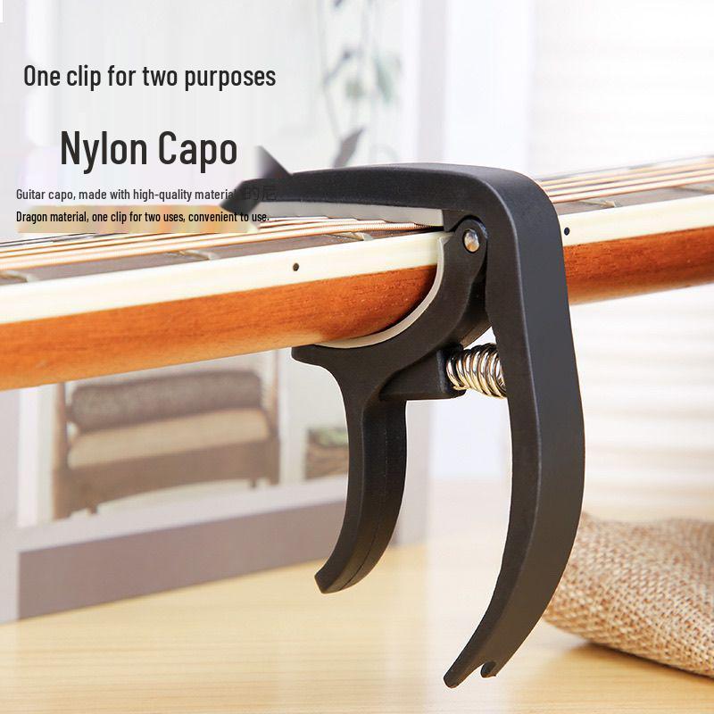 Universal Capo for Folk, Electric, Acoustic Guitar, Bass, and Ukulele Capo - Black
Universal Capo for Folk, Electric, Acoustic Guitar, Bass, and Ukulele Capo - Black