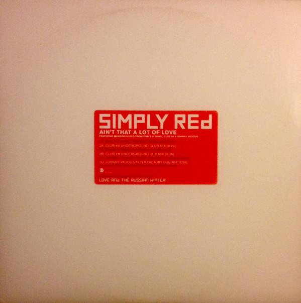 12inch Record SIMPLY RED - Ain t That A Lot Of Love ED6190 Elektra, EastWe 1999 US Dance & Electronica Used
12inch Record SIMPLY RED - Ain t That A Lot Of Love ED6190 Elektra, EastWe 1999 US Dance & Electronica Used