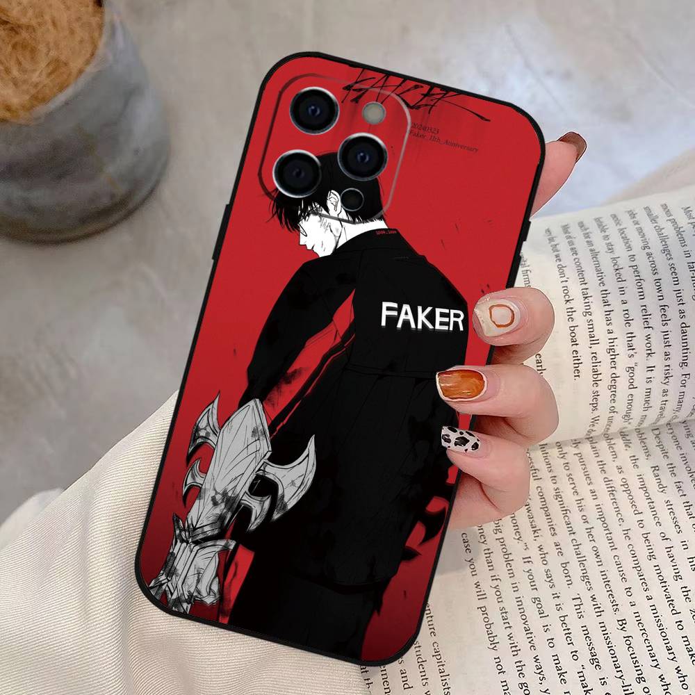 T1 Faker Phone Case For iPhone 17,16,15,14,13,12,11 Plus,Pro Max,XS,Soft Silicone Black Cover iPhone14ProMax
T1 Faker Phone Case For iPhone 17,16,15,14,13,12,11 Plus,Pro Max,XS,Soft Silicone Black Cover iPhone14ProMax
