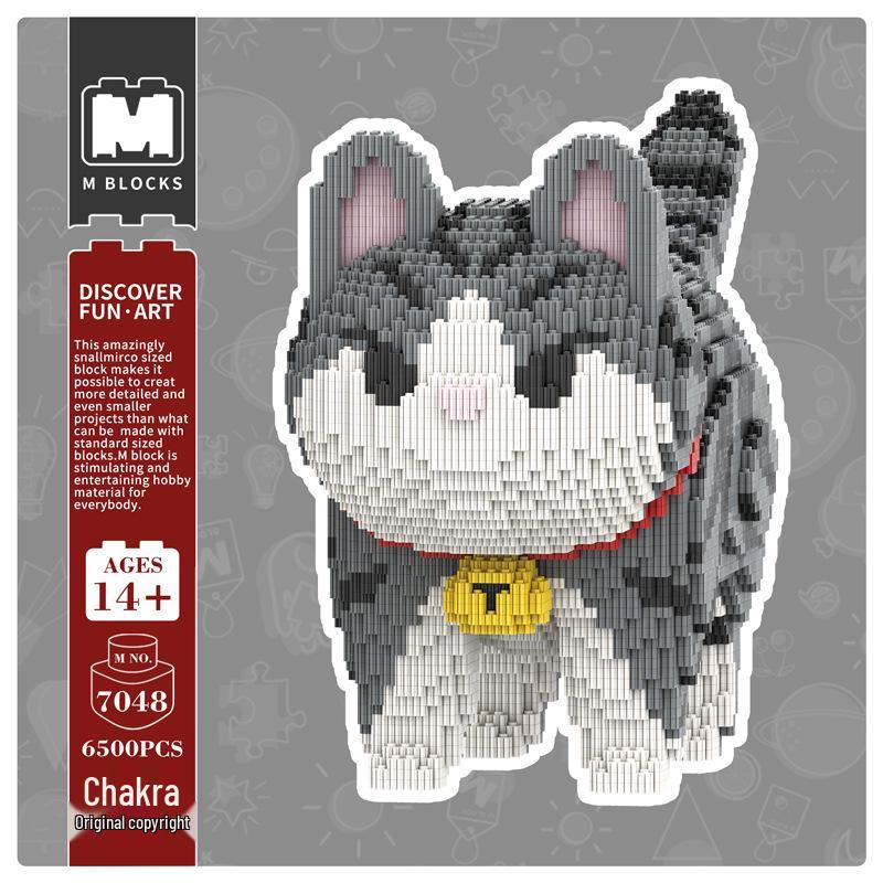 Moe Pinyin Tabby Cat Series Interlocking Educational Toys for Girls - Creative Model Ornaments M7048-OPP (Bag)
Moe Pinyin Tabby Cat Series Interlocking Educational Toys for Girls - Creative Model Ornaments M7048-OPP (Bag)