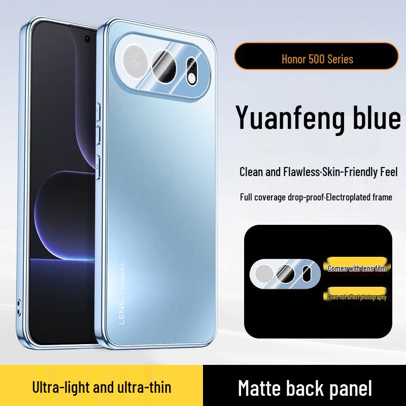 Electroplated Phone Case with Frosted 400 Lens Protection for Honor 80/90/100/200/300 Series Honor 90GT
Electroplated Phone Case with Frosted 400 Lens Protection for Honor 80/90/100/200/300 Series Honor 90GT