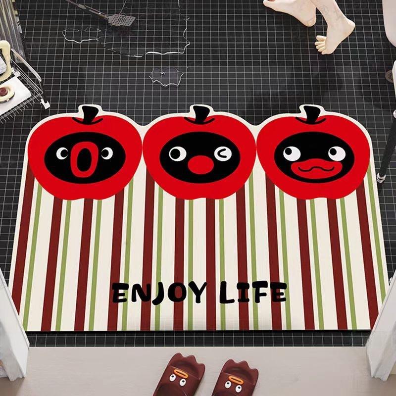 Cartoon Diatom Mud Floor Mat Bathroom Absorbent Floor Mat Bathroom Floor Mat Entrance Door Mat 50 * 80Cm
Cartoon Diatom Mud Floor Mat Bathroom Absorbent Floor Mat Bathroom Floor Mat Entrance Door Mat 50 * 80Cm