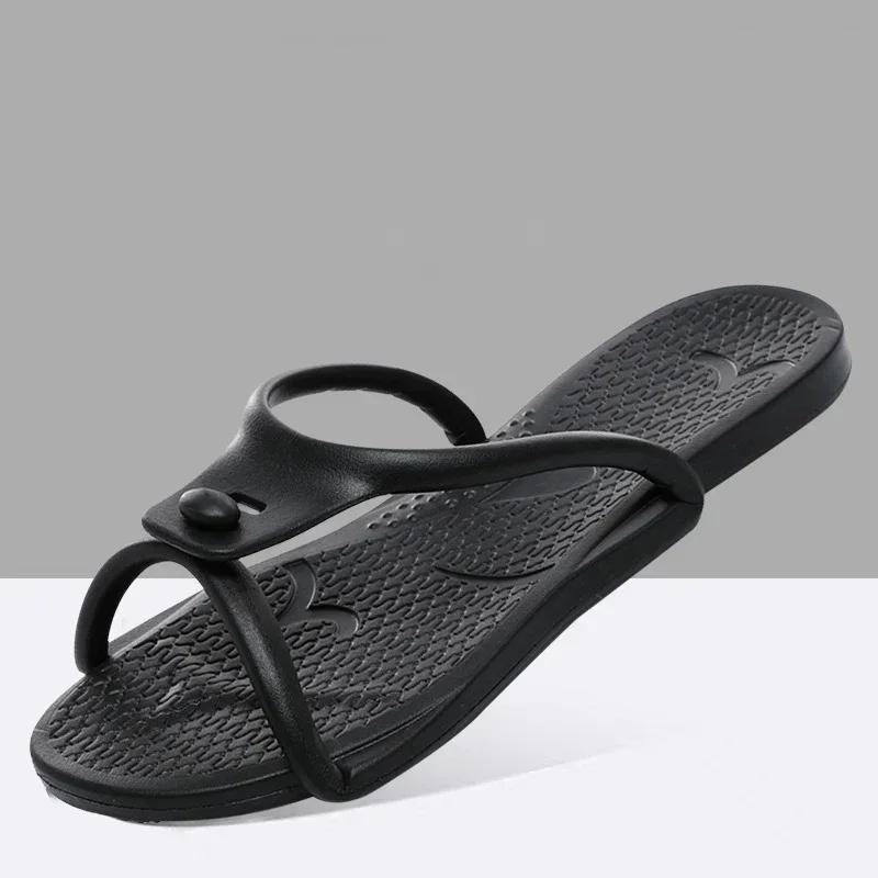 2024 Summer Women non-slip Slippers Adults Portable Trip Travel Sandals Couples Indoor Soft Slides Men Beach Non-slip EVA Shoes 35-36 чорний
2024 Summer Women non-slip Slippers Adults Portable Trip Travel Sandals Couples Indoor Soft Slides Men Beach Non-slip EVA Shoes 35-36 чорний