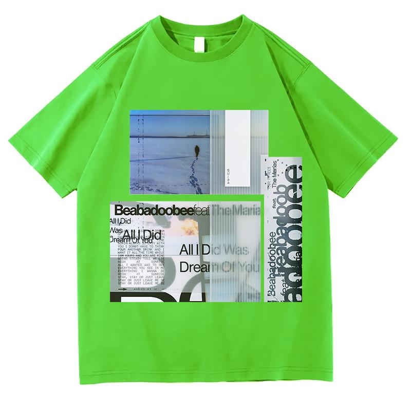 Beabadoobee The Marías All I Did Was Dream of You T-shirts Summer Short Sleeve Female Tshirts Unisex Streetwear Fashion T Shirts 4XL
Beabadoobee The Marías All I Did Was Dream of You T-shirts Summer Short Sleeve Female Tshirts Unisex Streetwear Fashion T Shirts 4XL