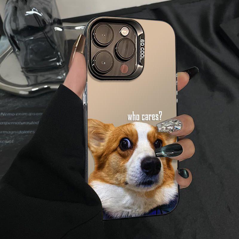 Staring Corgi Cartoon Phone Case - Compatible with iPhone 12 Pro Max, 14, 15, 16+; Drop-Proof iPhone 15
Staring Corgi Cartoon Phone Case - Compatible with iPhone 12 Pro Max, 14, 15, 16+; Drop-Proof iPhone 15