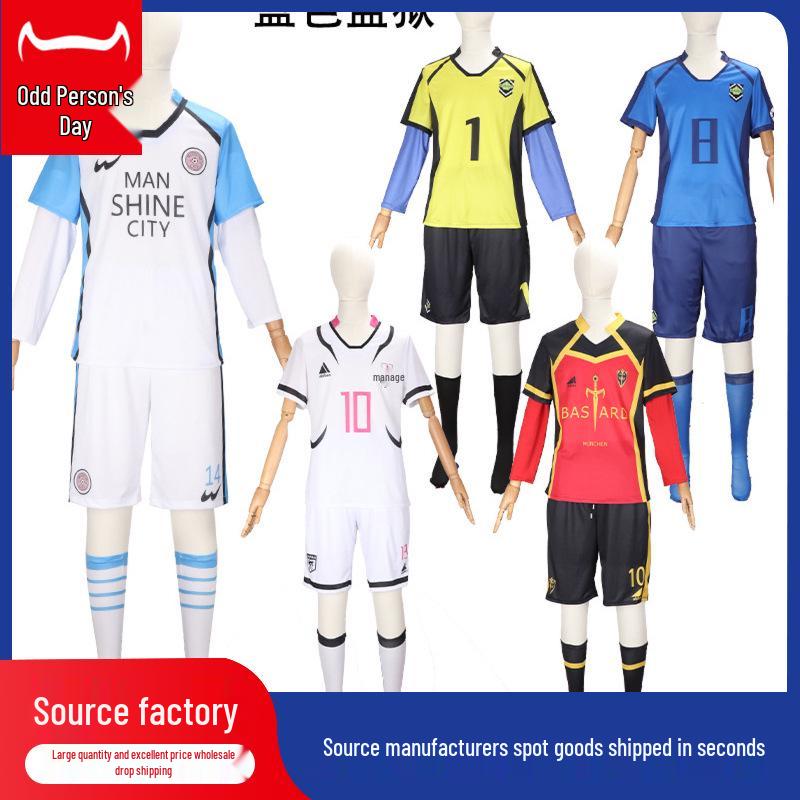 Bluelock Series: Yoichi Isagi, Meguru Bachira, Hyoma Chigiri, Reo Mikage, Sae Itoshi Cosplay Collection S
Bluelock Series: Yoichi Isagi, Meguru Bachira, Hyoma Chigiri, Reo Mikage, Sae Itoshi Cosplay Collection S