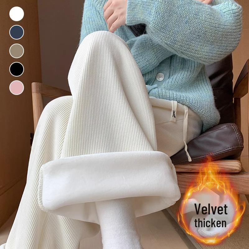 Korean Style Petite Chenille High-Waisted Fleece-Lined Pants for Autumn/Winter XS (60-79 lbs)
Korean Style Petite Chenille High-Waisted Fleece-Lined Pants for Autumn/Winter XS (60-79 lbs)