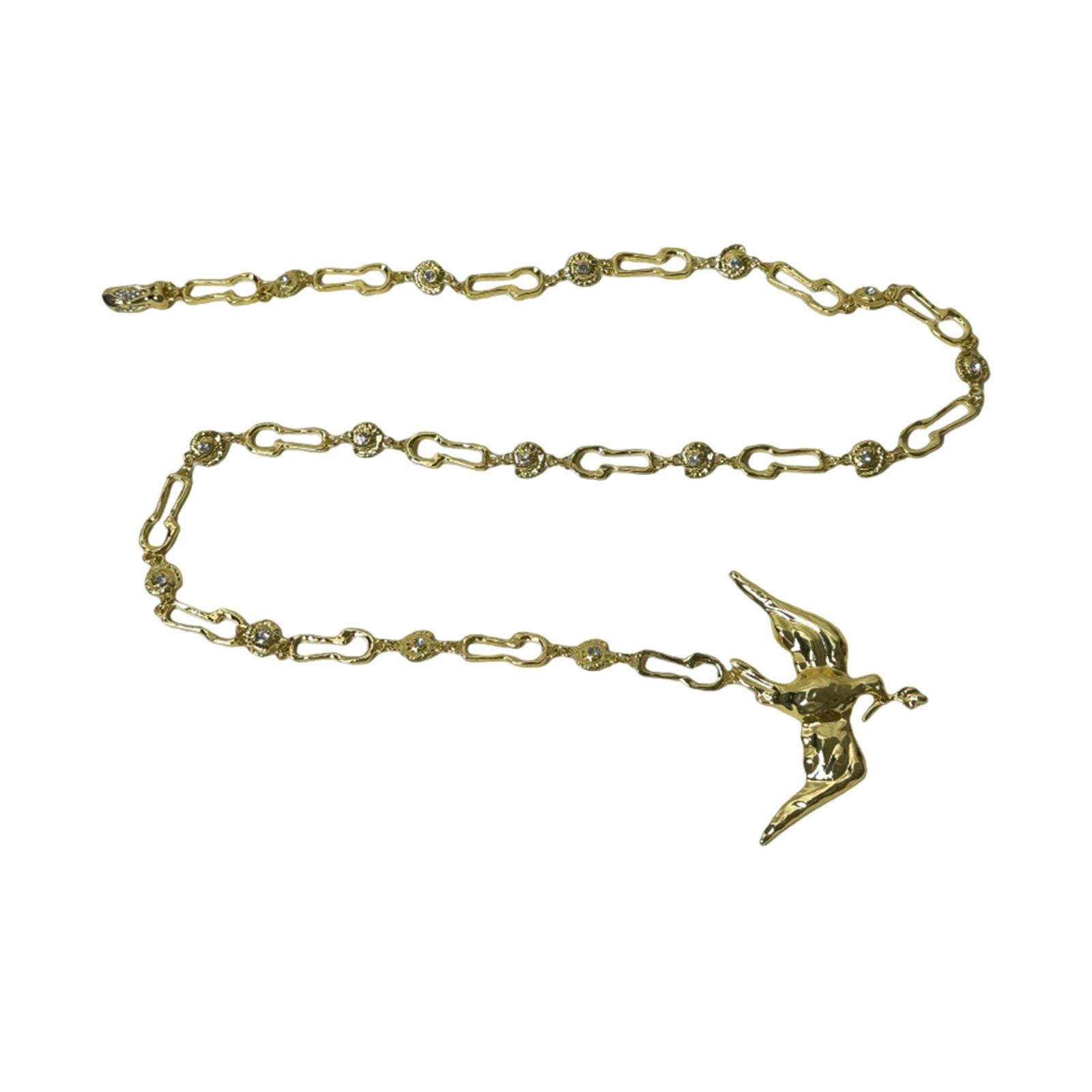 Romance Branch And Doves Pendant Sweater Chain 80cm Gold Tone Chain Feminine Long Necklace Accessory 1
Romance Branch And Doves Pendant Sweater Chain 80cm Gold Tone Chain Feminine Long Necklace Accessory 1